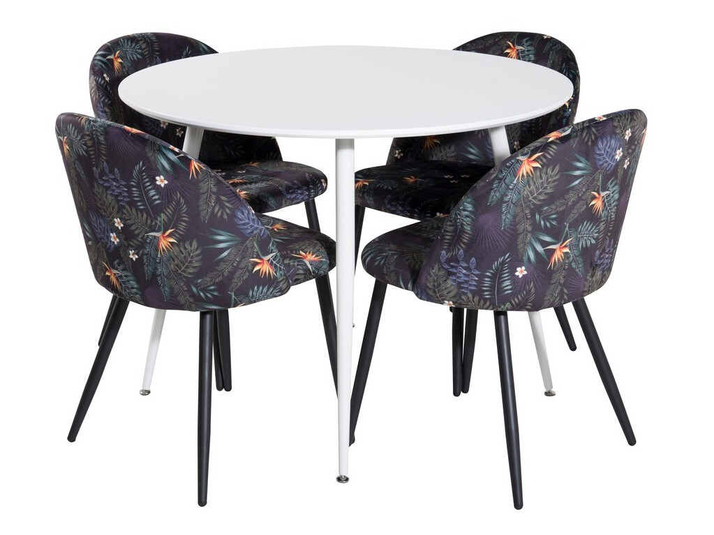 Étkezőgarnitúra Dallas 4611 (Fehér)