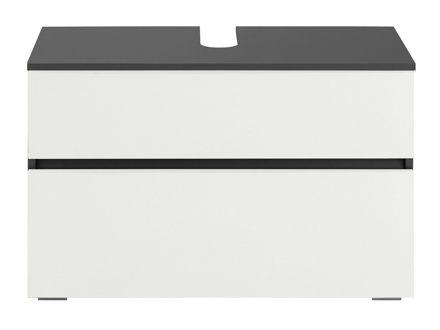 Mosdó alatti szekrény Soncamu 109 (Fehér + Antracit)