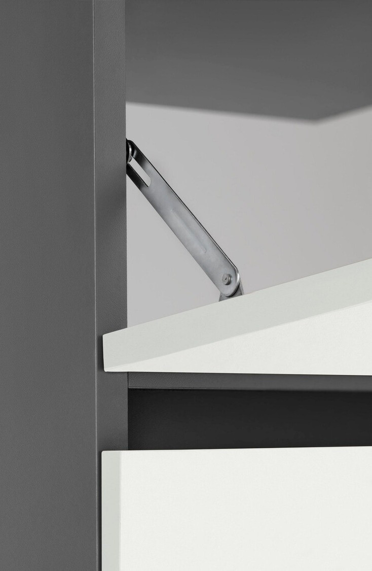 Mosdó alatti szekrény Soncamu 109 (Fehér + Antracit)