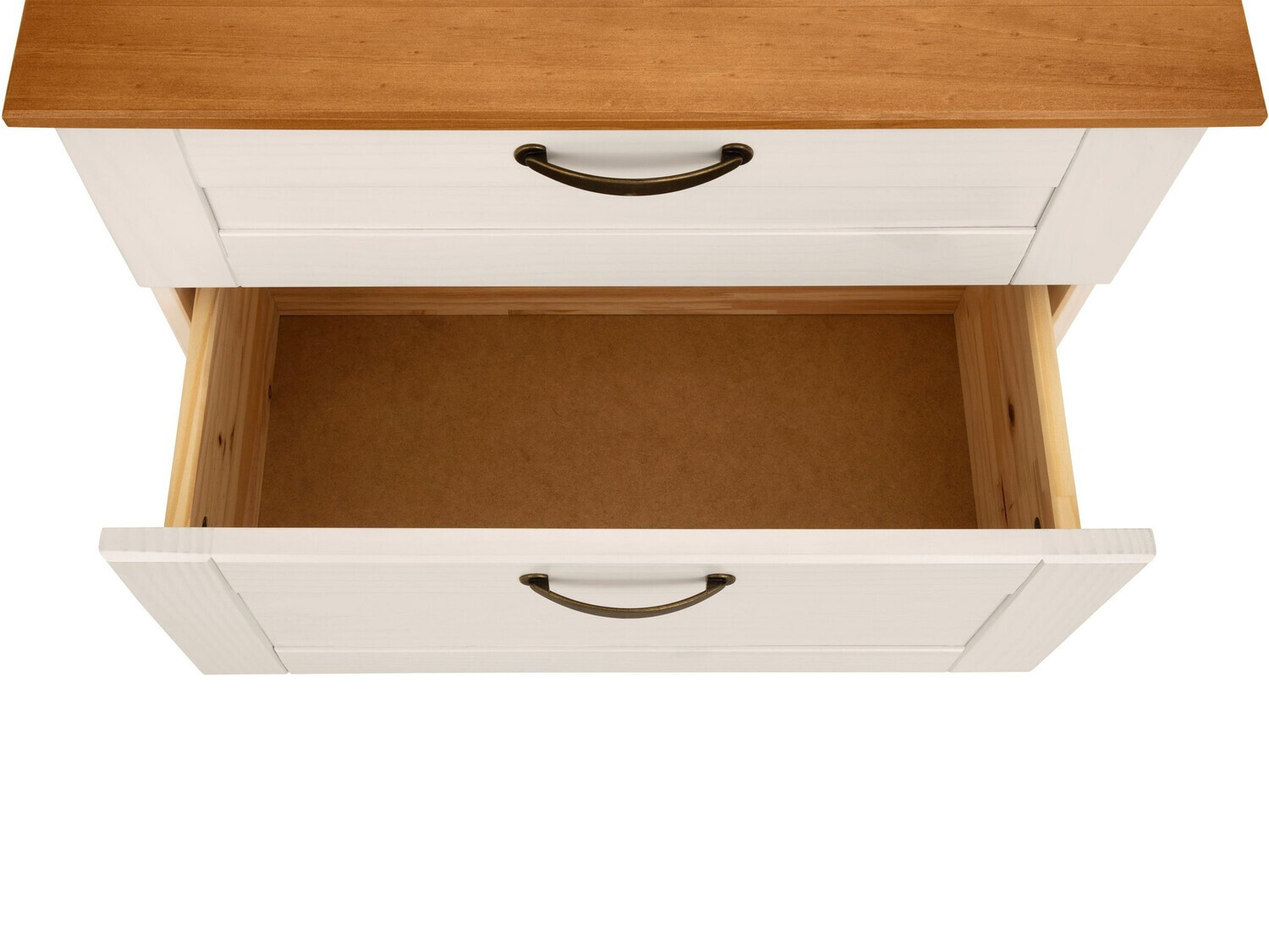 Mosdó alatti álló szekrény Ophlevu 102 (Fehér + Mézes tölgy)