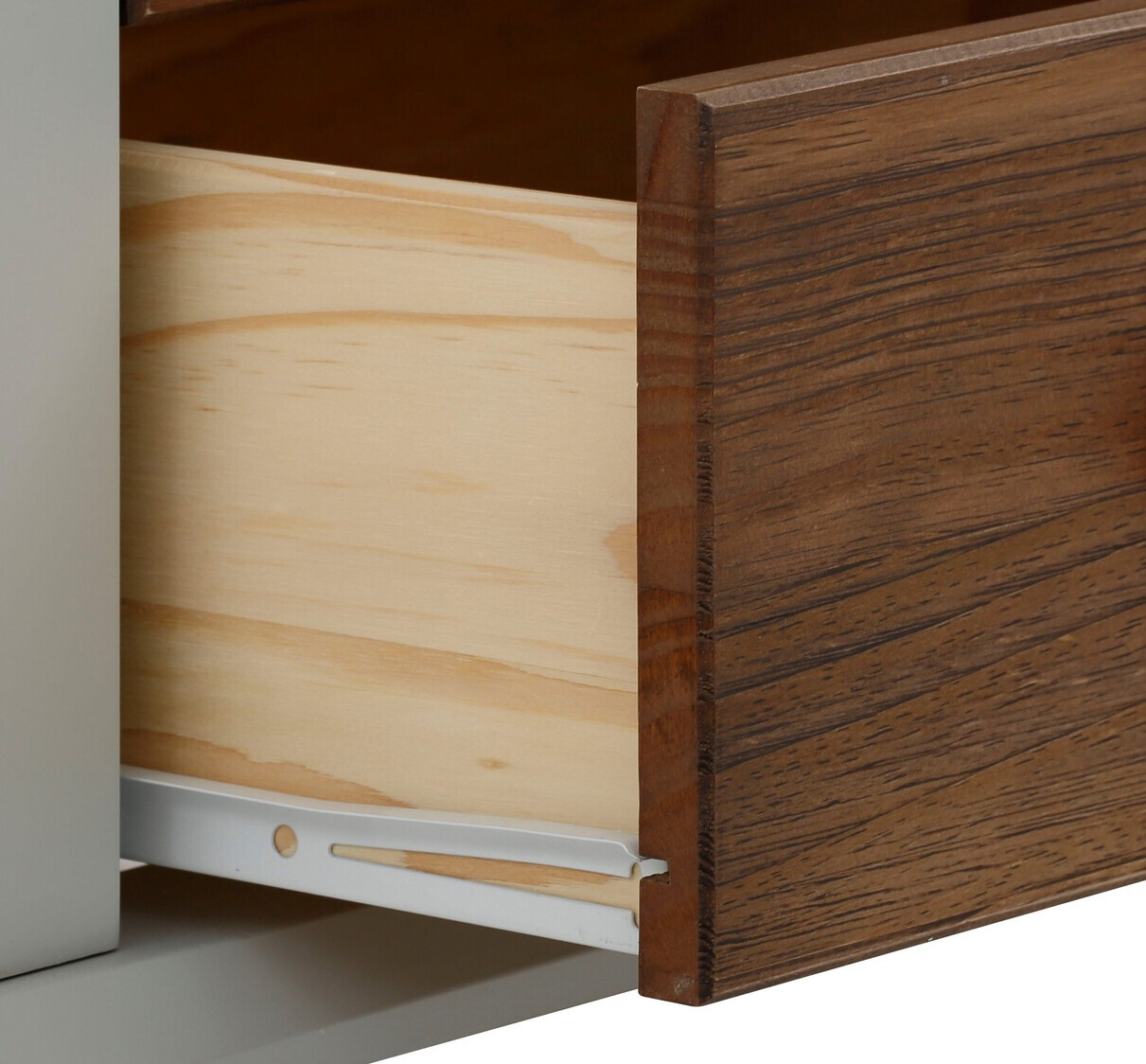 Komód Tivmeri 100 (Szürke + Barna)