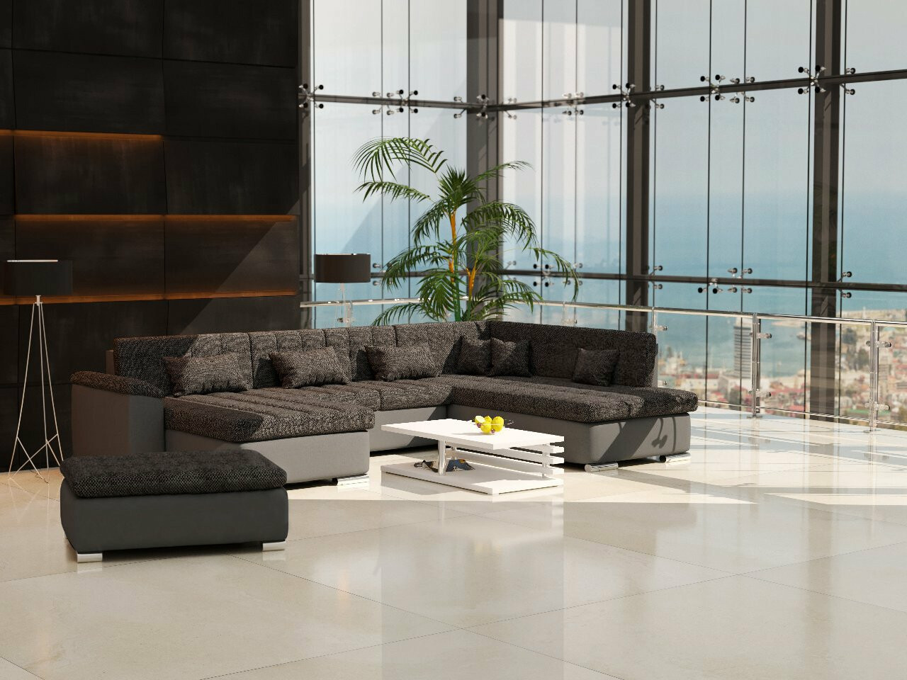 Kárpitozott bútorok Comfivo Gemma I (Soft 020 + Majorka 03)