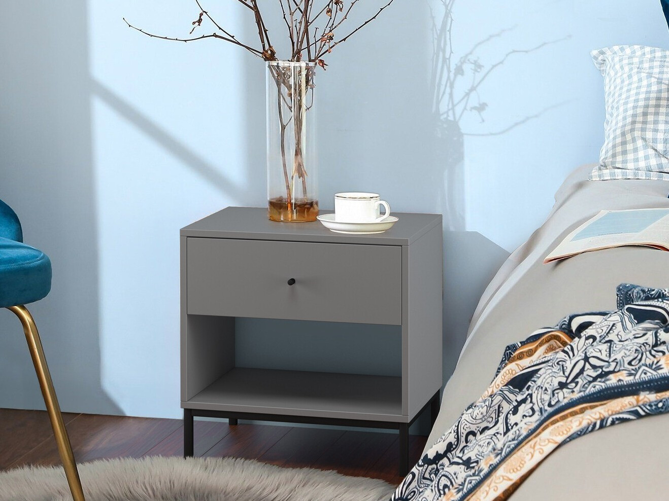 Éjjeliszekrény Denton 842