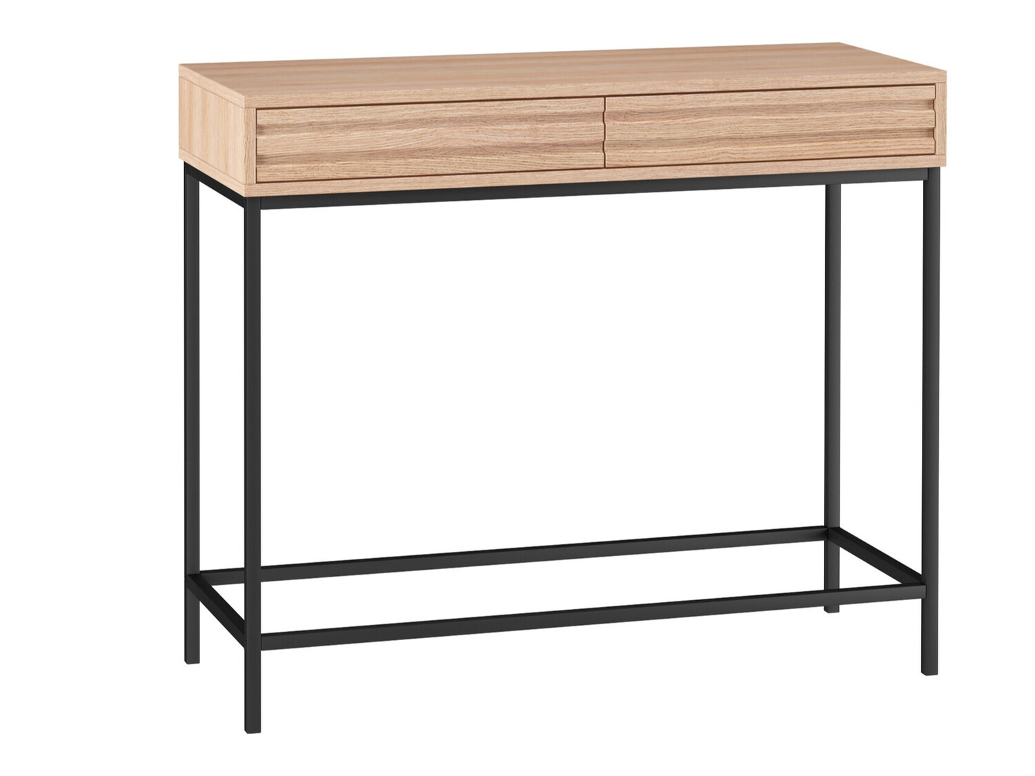Konzolasztal Denton 846 (Fekete + Tölgy)