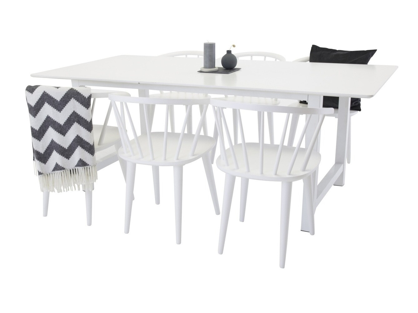 Étkezőgarnitúra Dallas 2076 (Fehér)