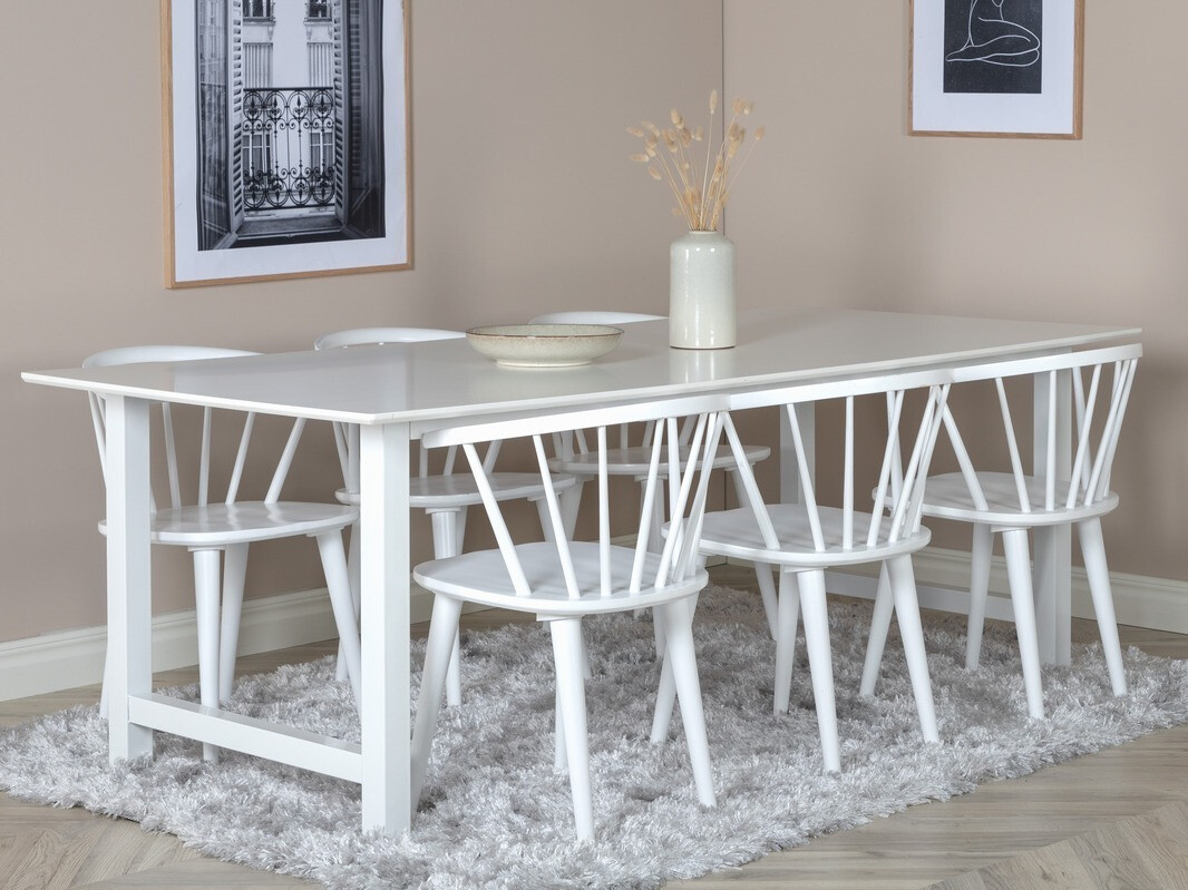 Étkezőgarnitúra Dallas 2076 (Fehér)