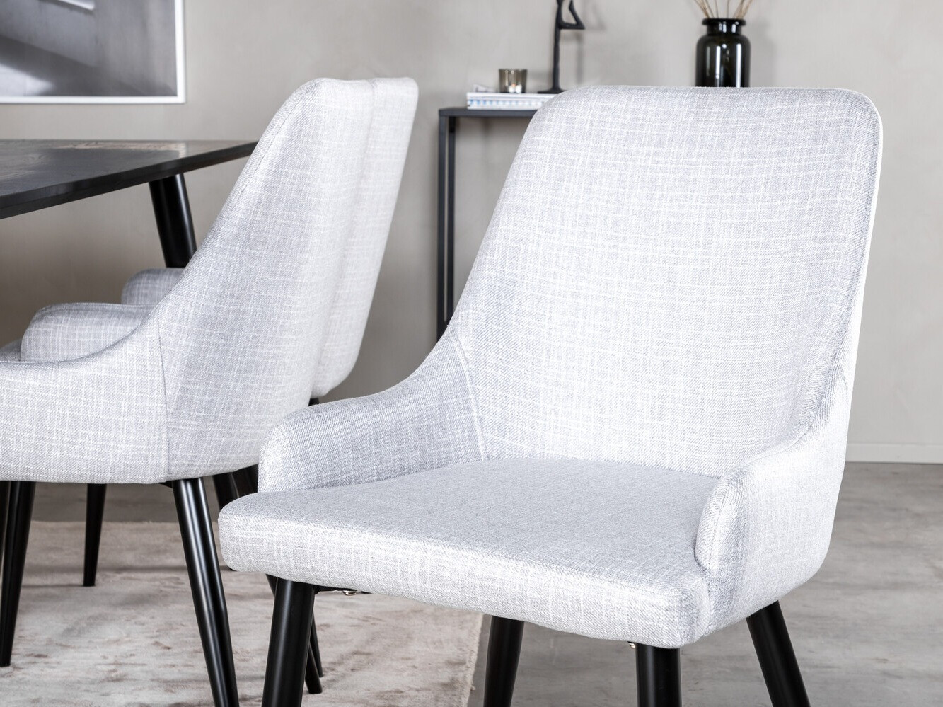 Étkezőgarnitúra Dallas 2599 (Fekete)