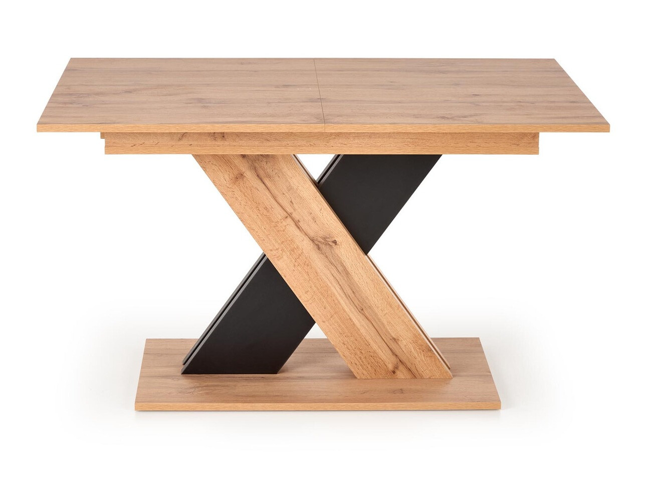 Asztal Houston 1724 (Fekete + Wotan tölgy)