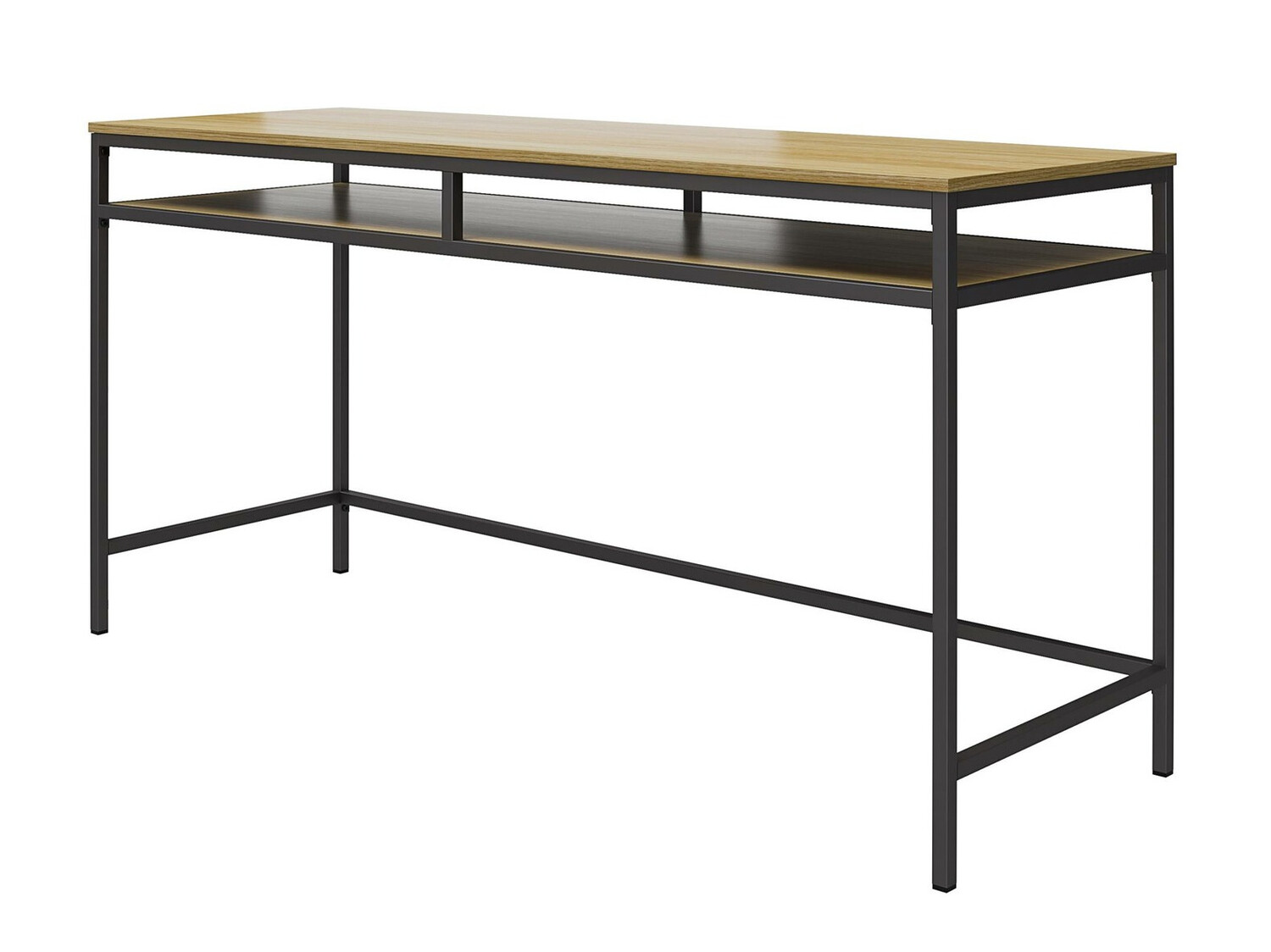 Íróasztal Merfeli 104 (Szürke + Tölgy)