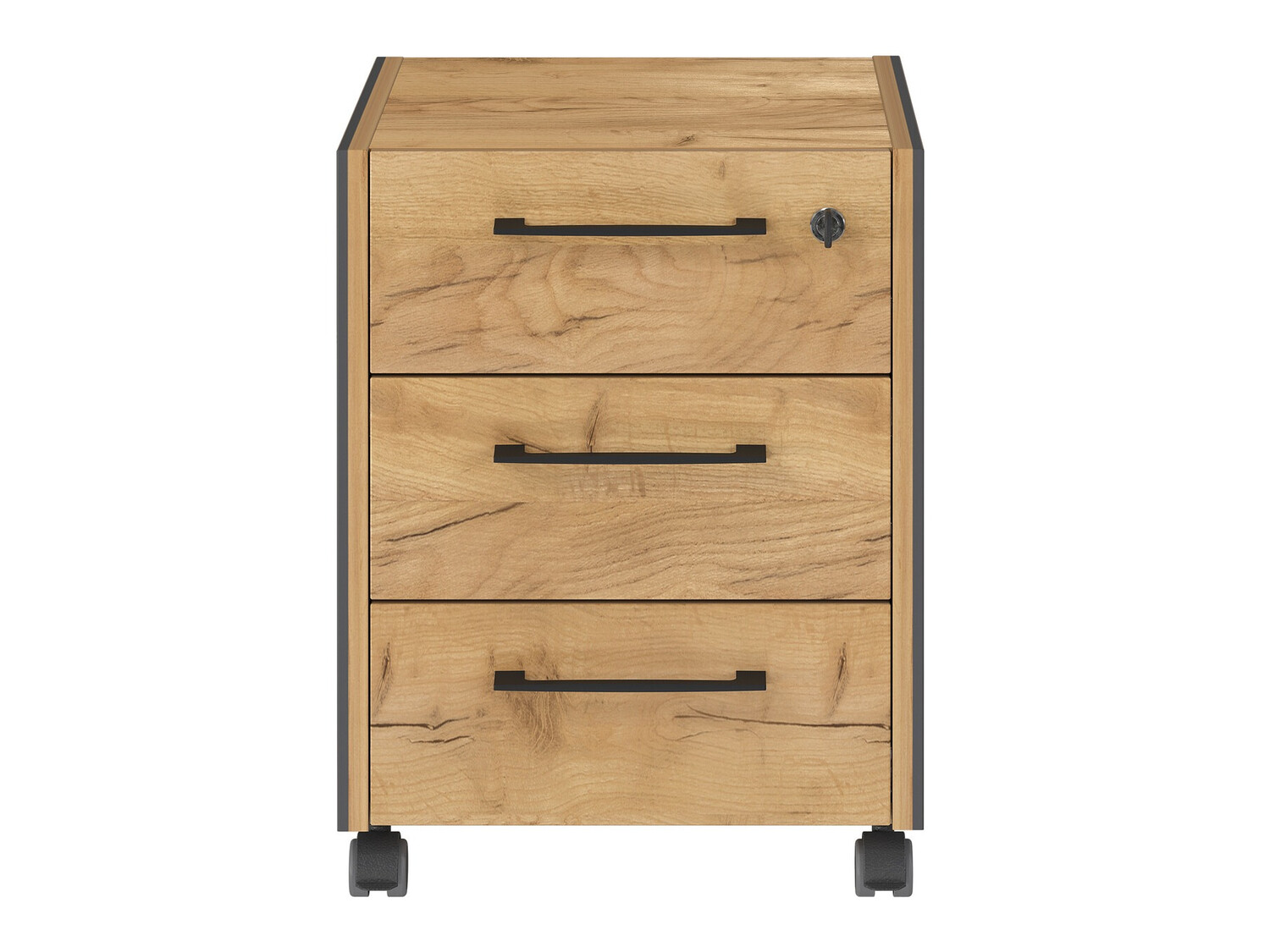 Görgős konténer Fivcalu 100 (Navarra tölgy + Grafit)