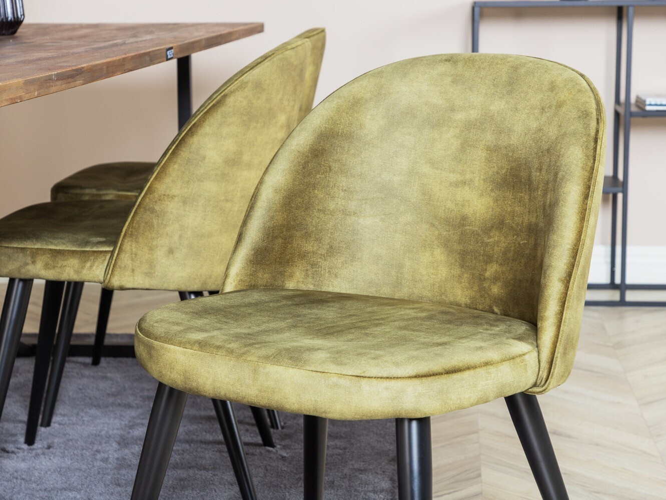 Étkezőgarnitúra Dallas 1598 (Poros zöld)