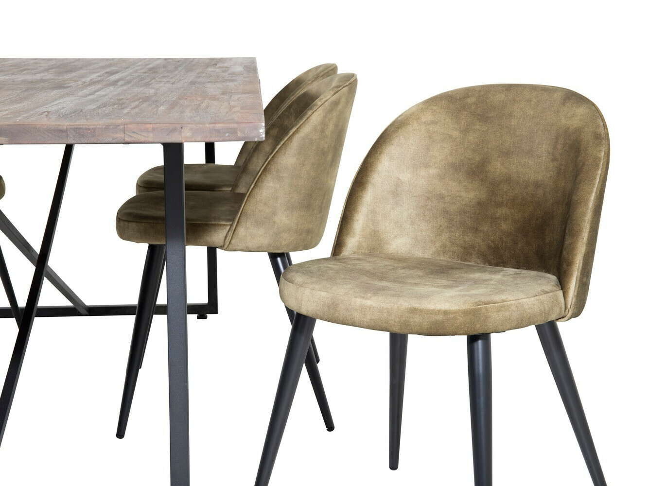 Étkezőgarnitúra Dallas 1598 (Poros zöld)