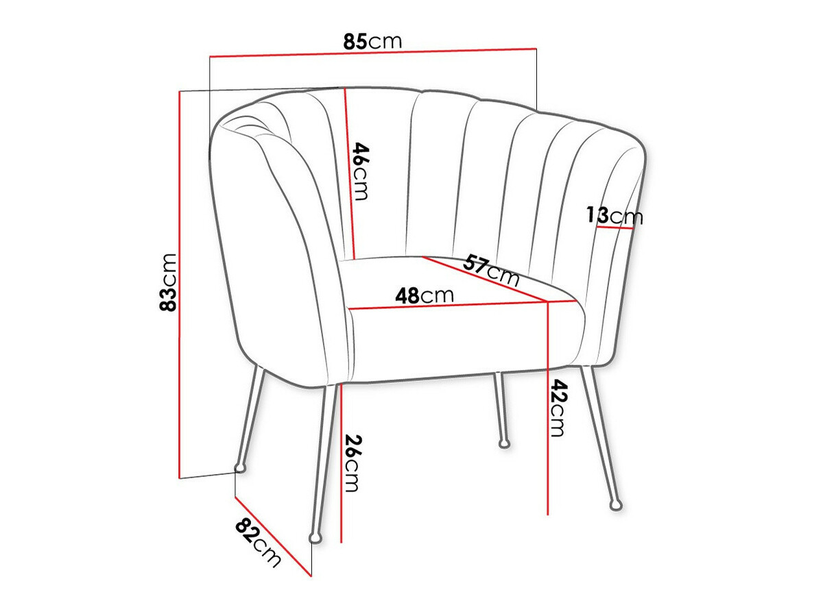 Fotel Orem 112 (Magic Velvet 2227)