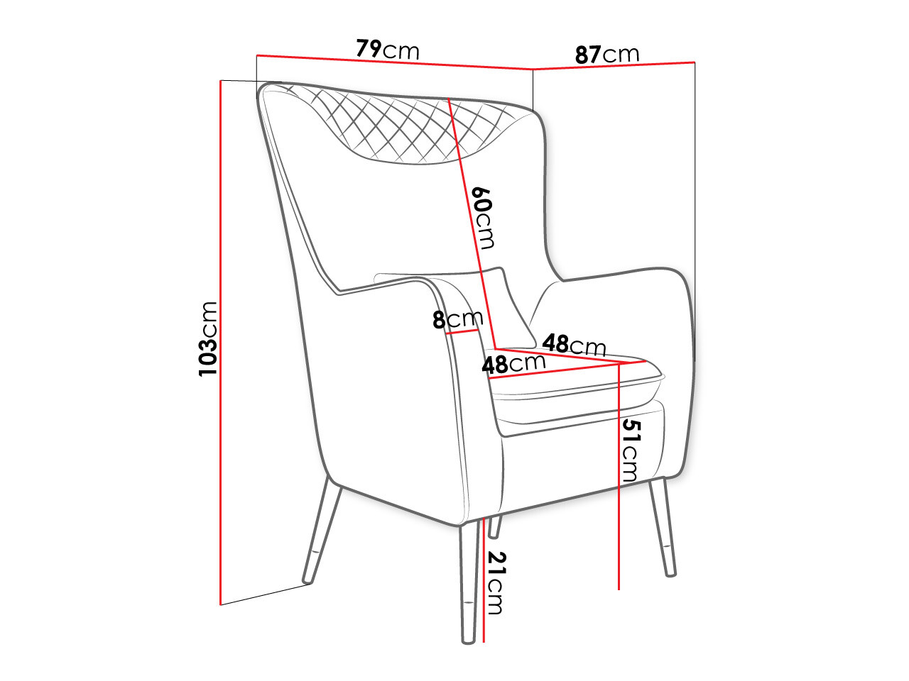 Fotel Orem 114 (Magic Velvet 2234)
