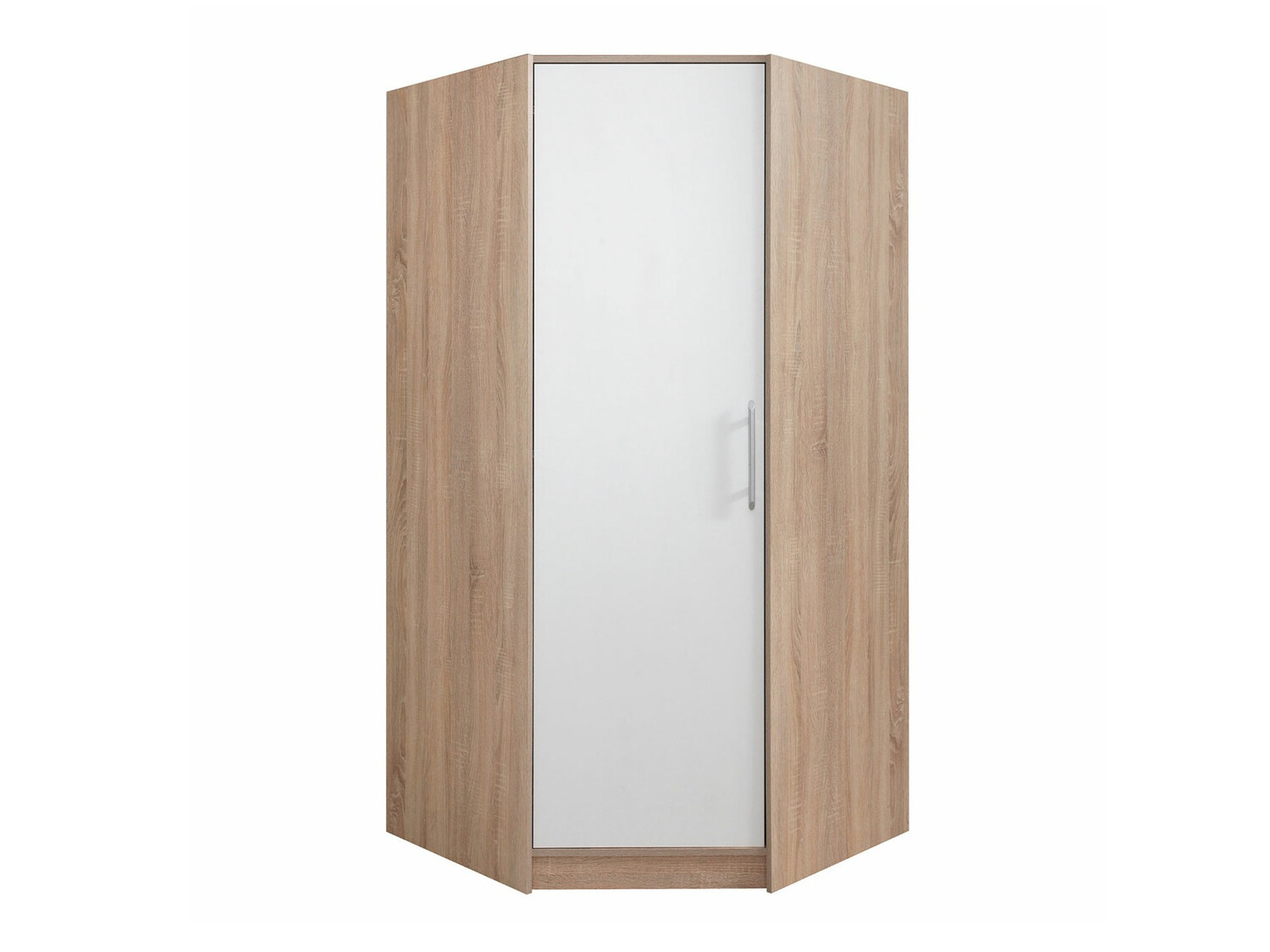 Sarokszekrény Cavmero 106 (Sonoma tölgy + Fehér)