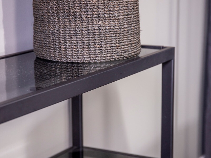 Konzolasztal Dallas 218 (Fekete)