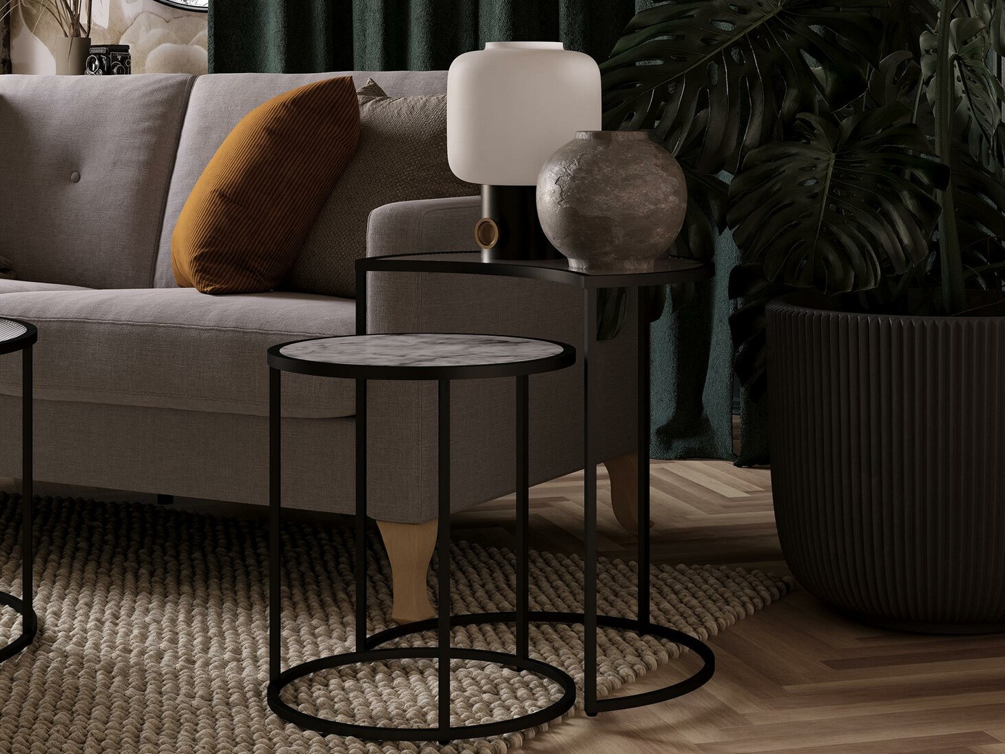 Oldalsó asztalok szett Tulsa 453