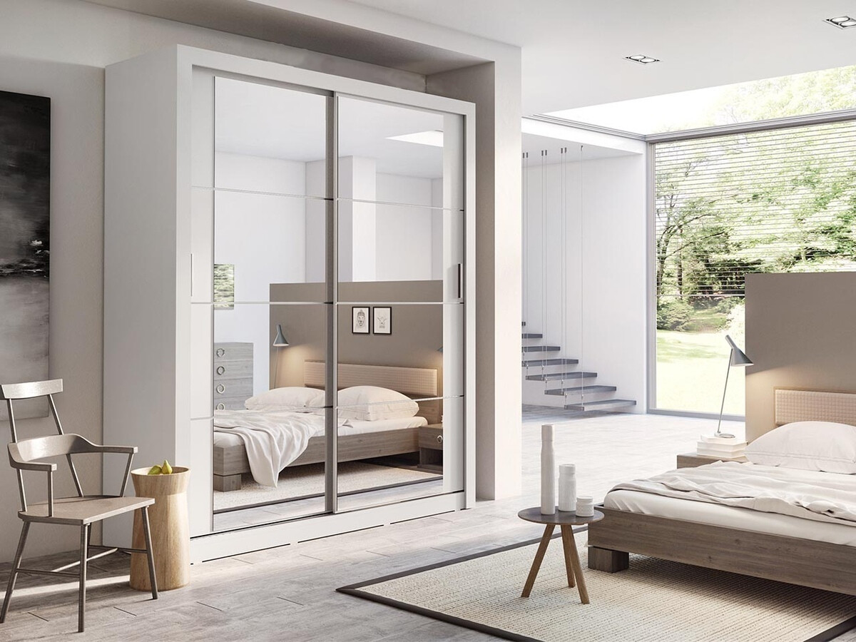 Gardróbszekrény Fresno 102 (Fehér)