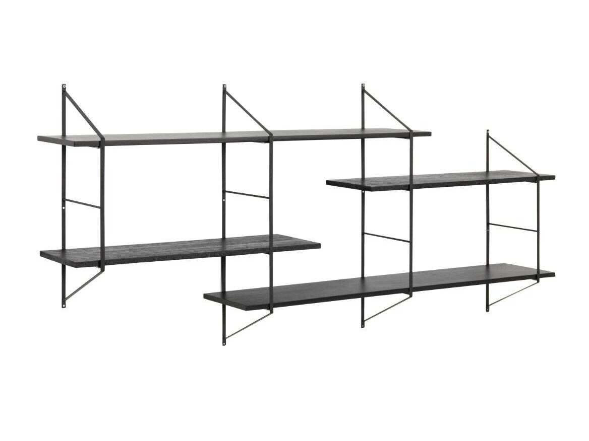 Fali polc Norsica 447 (Fekete)