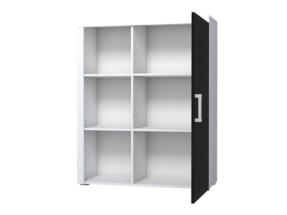 Nappali szett Odebeli 107 (Fehér + Fényes fekete)