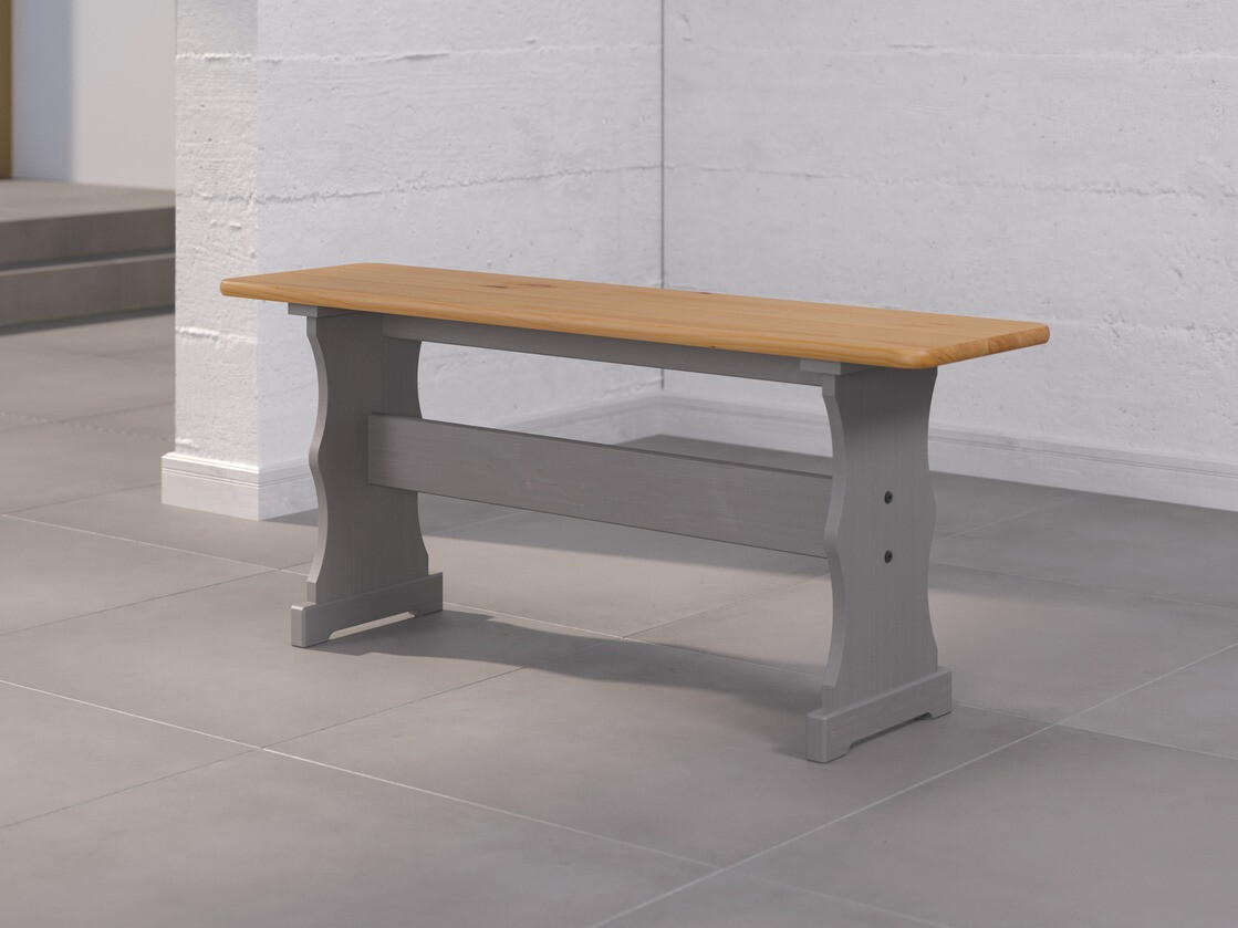 Sarok étkező garnitúra Indianapolis D104 (Szürke + Fényes fa)