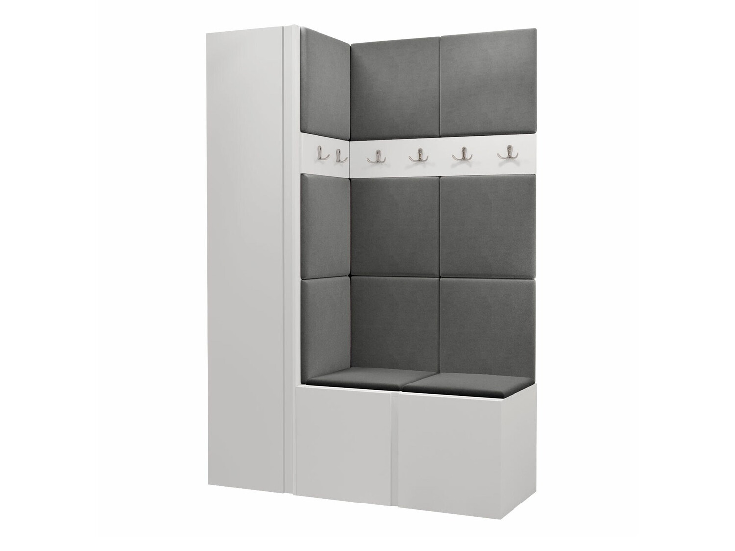 Előszoba garnitúra Hartford 471 (Fehér)