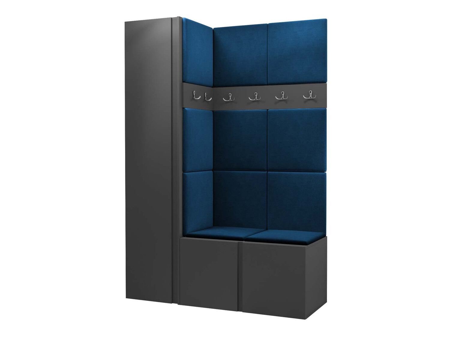 Előszoba garnitúra Hartford 471 (Grafit)