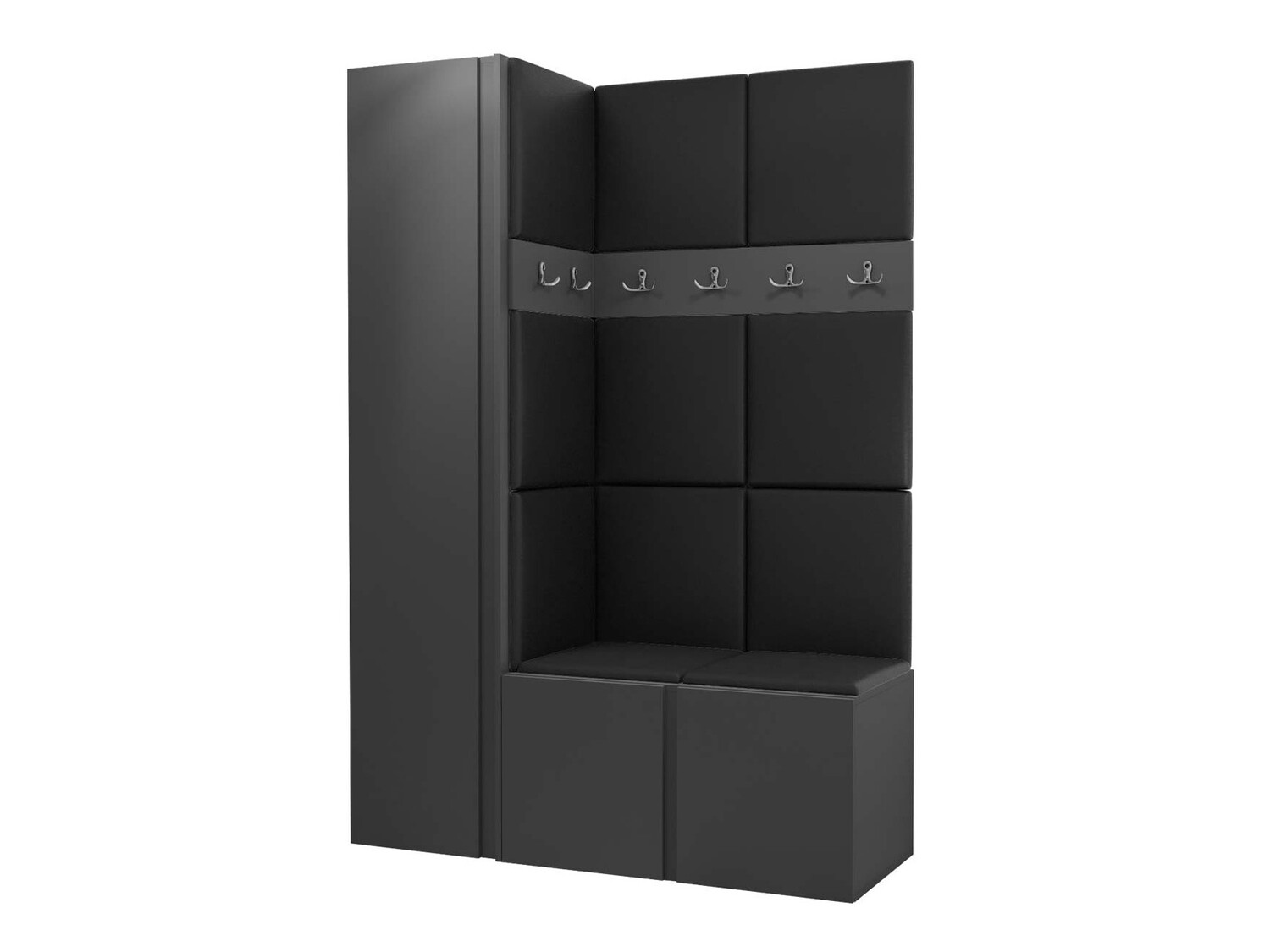 Előszoba garnitúra Hartford 471 (Grafit)