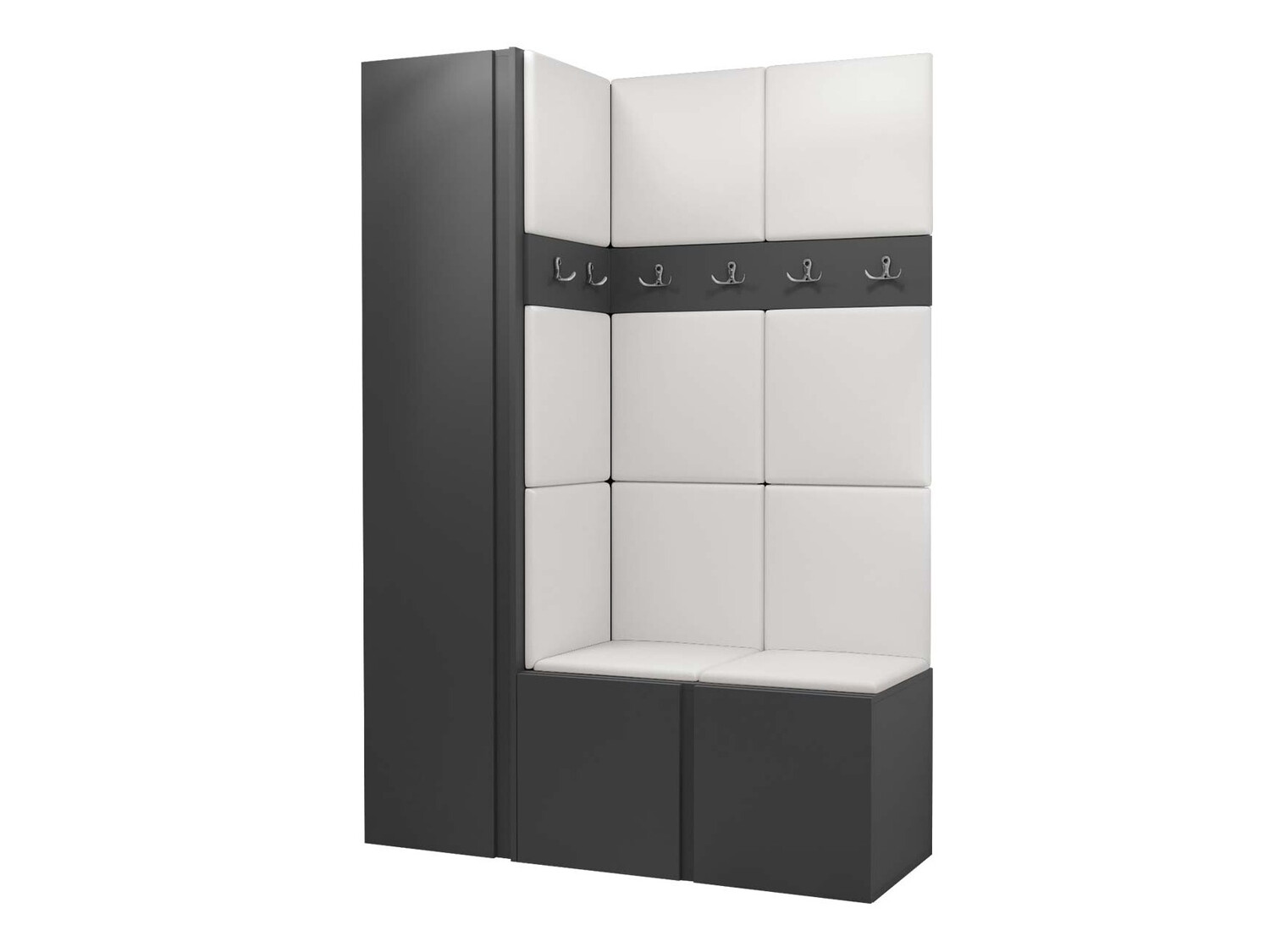 Előszoba garnitúra Hartford 471 (Grafit)