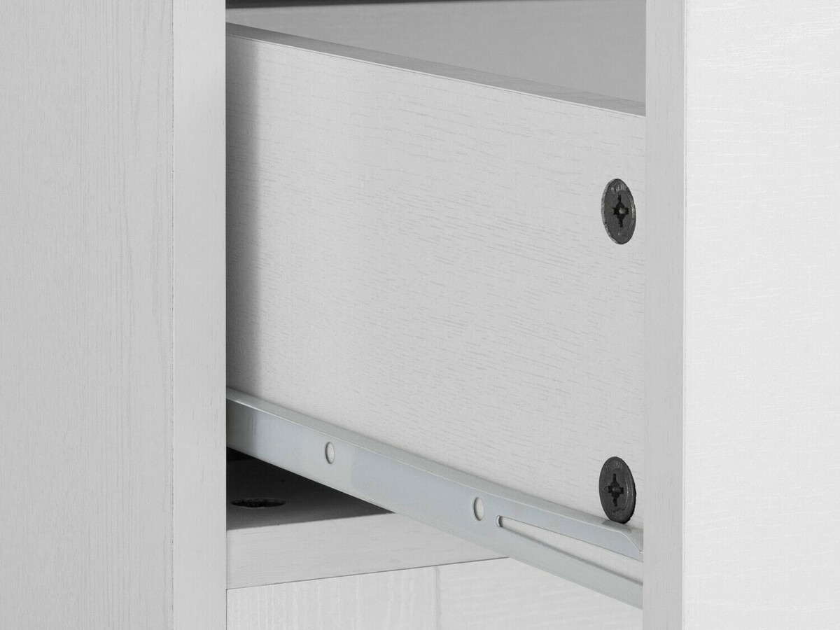 Könyvespolc Denton 893 (Fehér + Tölgy)