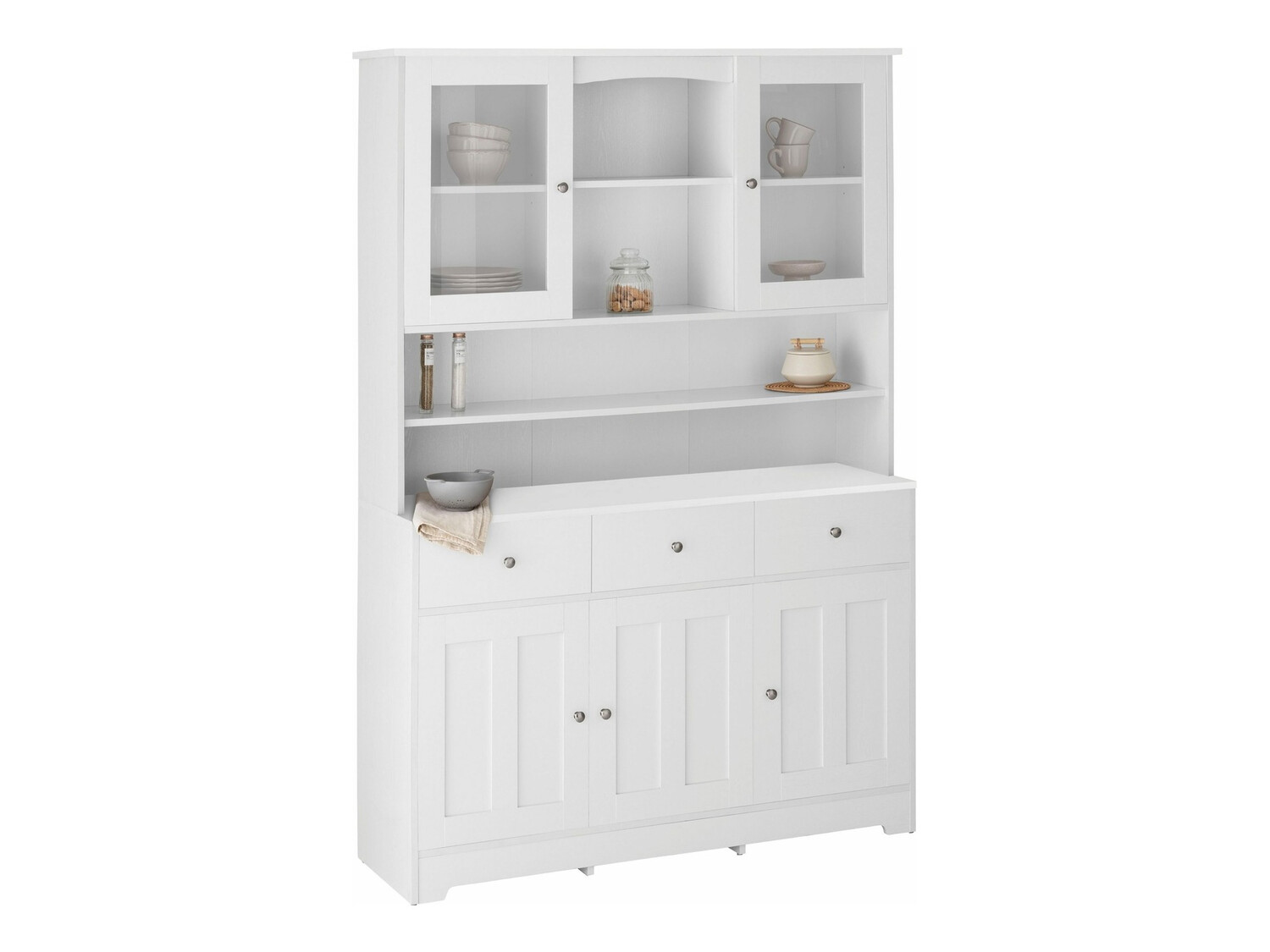 Könyvespolc Denton 893 (Fehér)