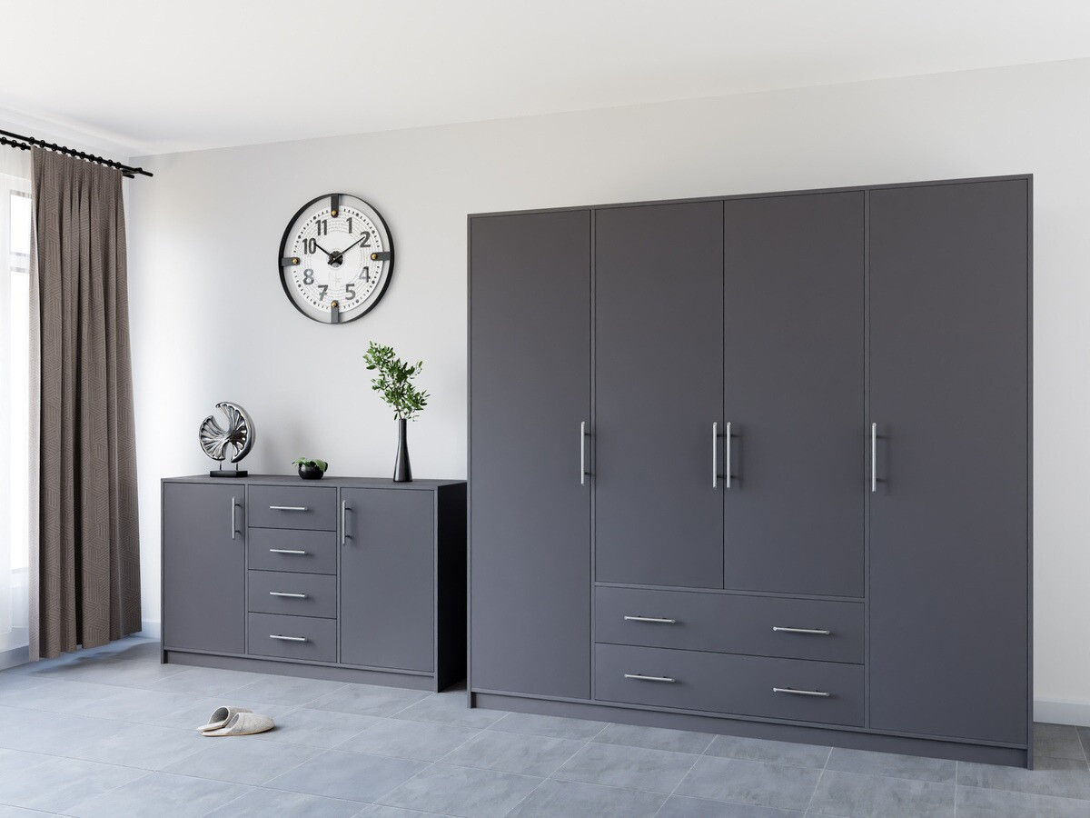 Komód Cavmero 109 (Antracit)