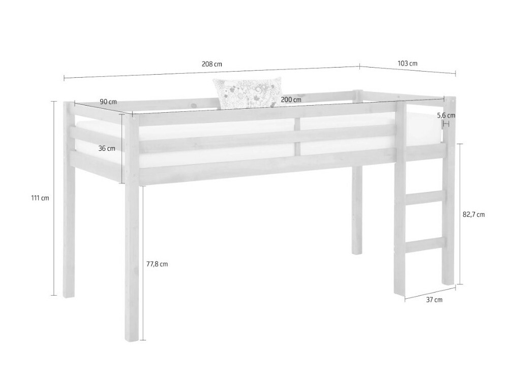 Galériaágy Ruvfiva 101 (Fenyő)