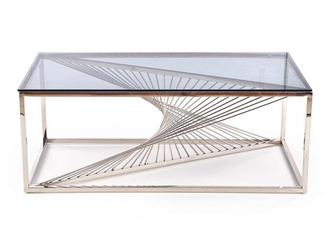 Dohányzóasztal Houston 1494 (Ezüst)