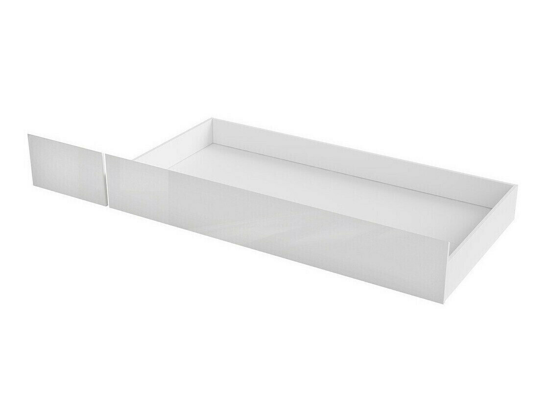 Ágyneműtartó Sonsoru 123 (Fehér + Wotan tölgy)