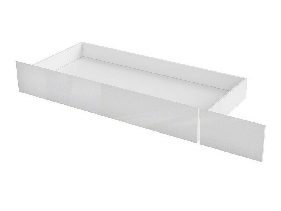 Ágyneműtartó Sonsoru 123 (Fehér + Wotan tölgy)