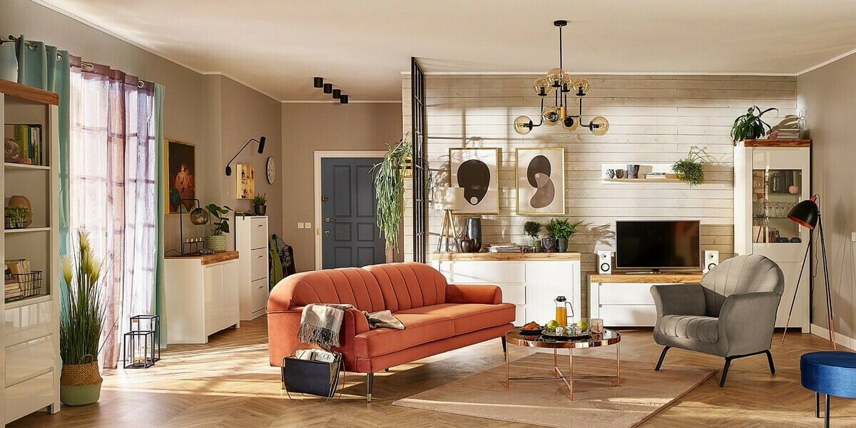 Fali polc Sonsoru 102 (Fehér + Wotan tölgy)