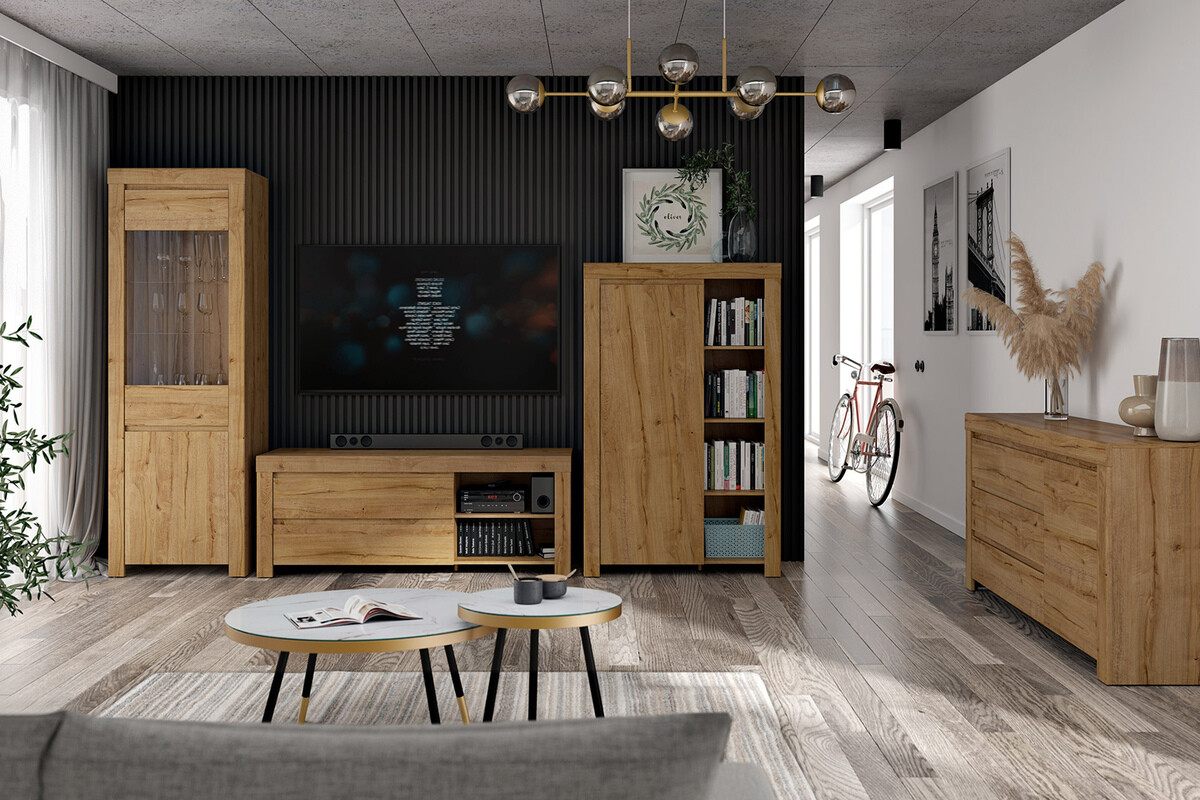 Könyvespolc Sonsoru 104 (Tölgy)