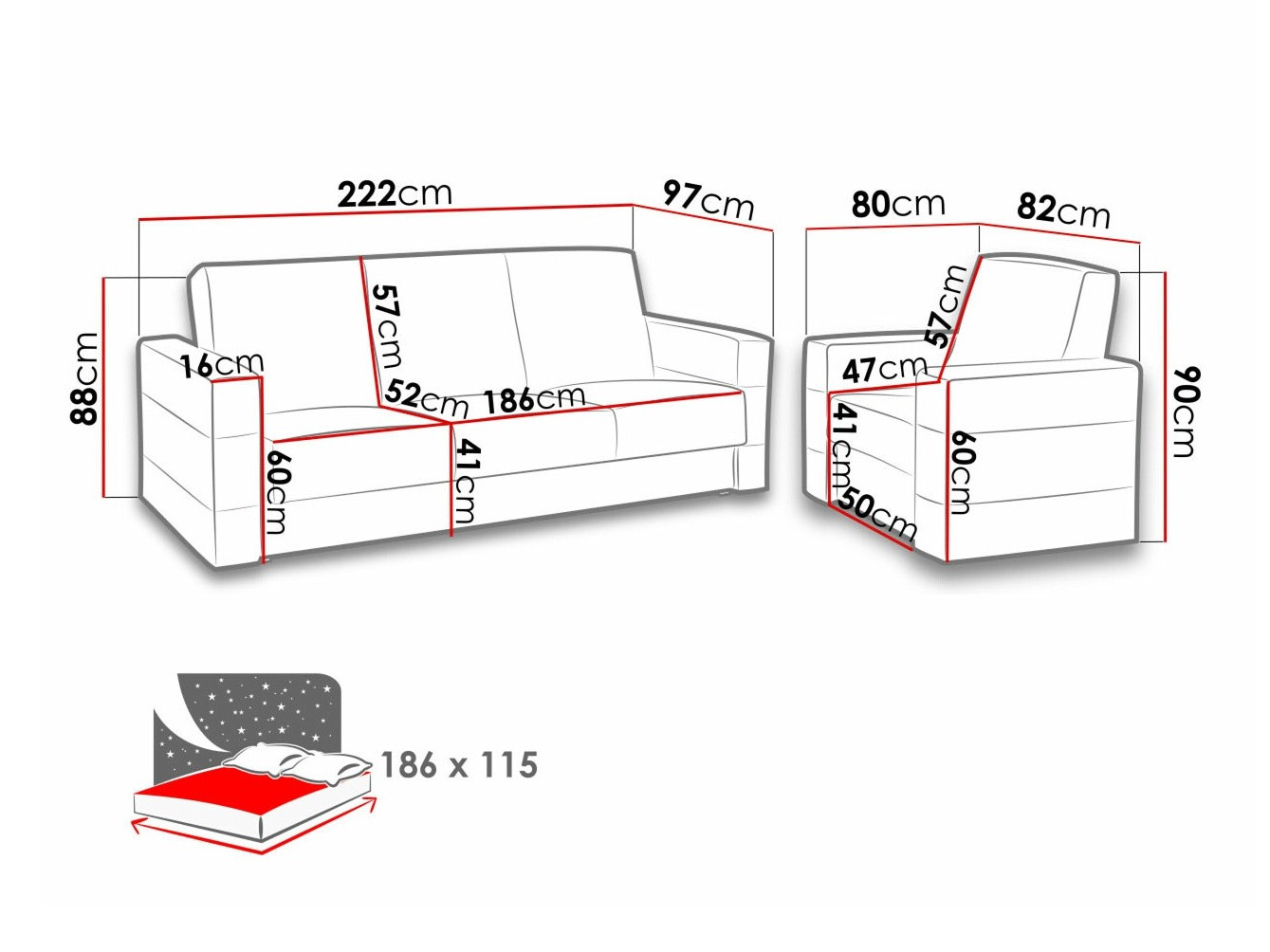 Kárpitozott bútorok Providence 171 (Soft 011 + Lux 05)