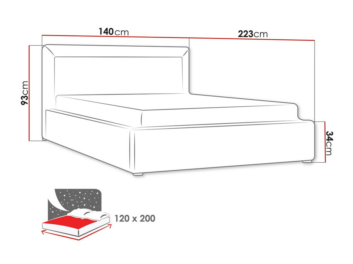Ágy Pomona 101 (Malmo 13 380)