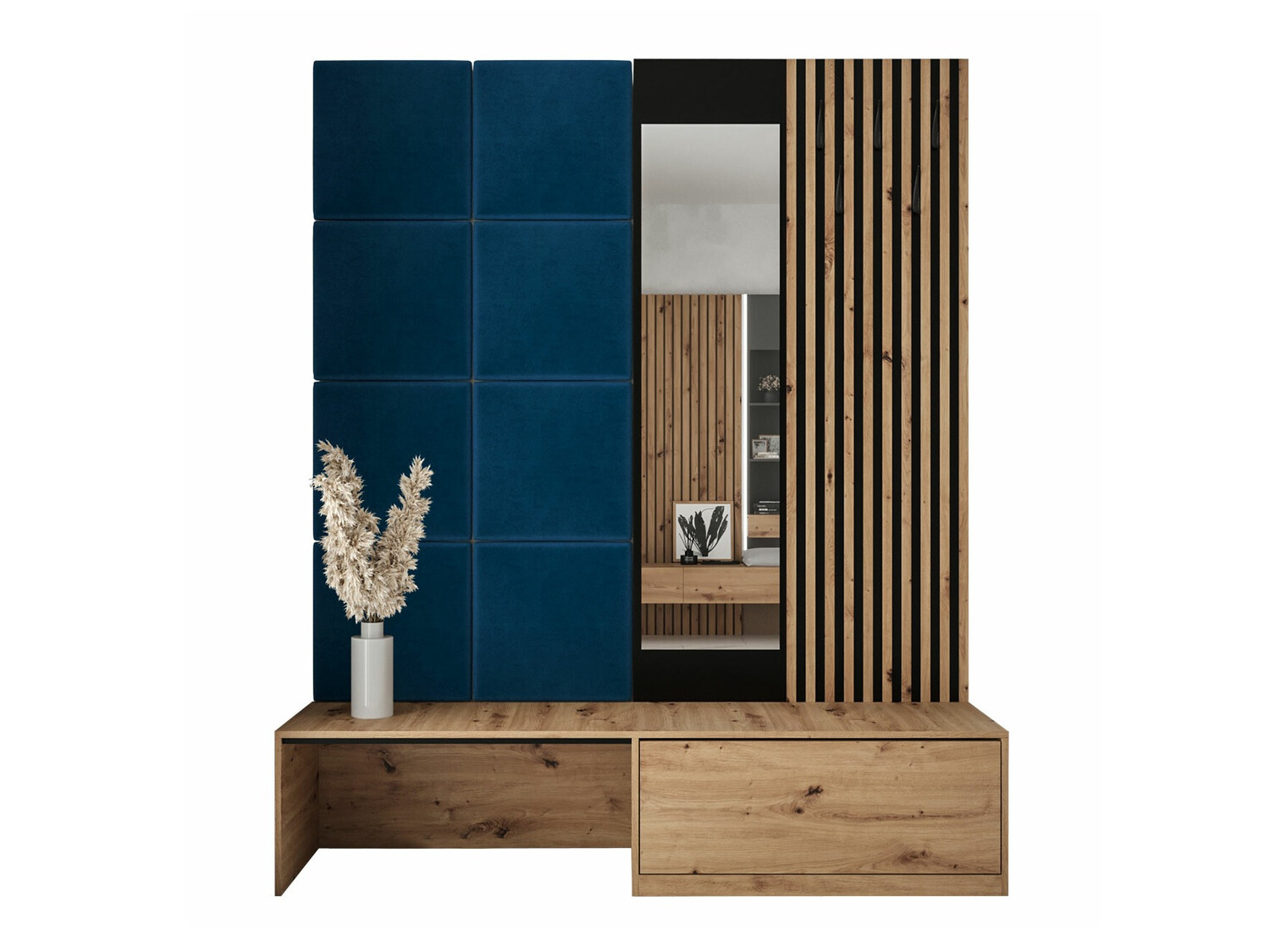 Előszoba garnitúra Fabor (Artisan tölgy + Manila 26)