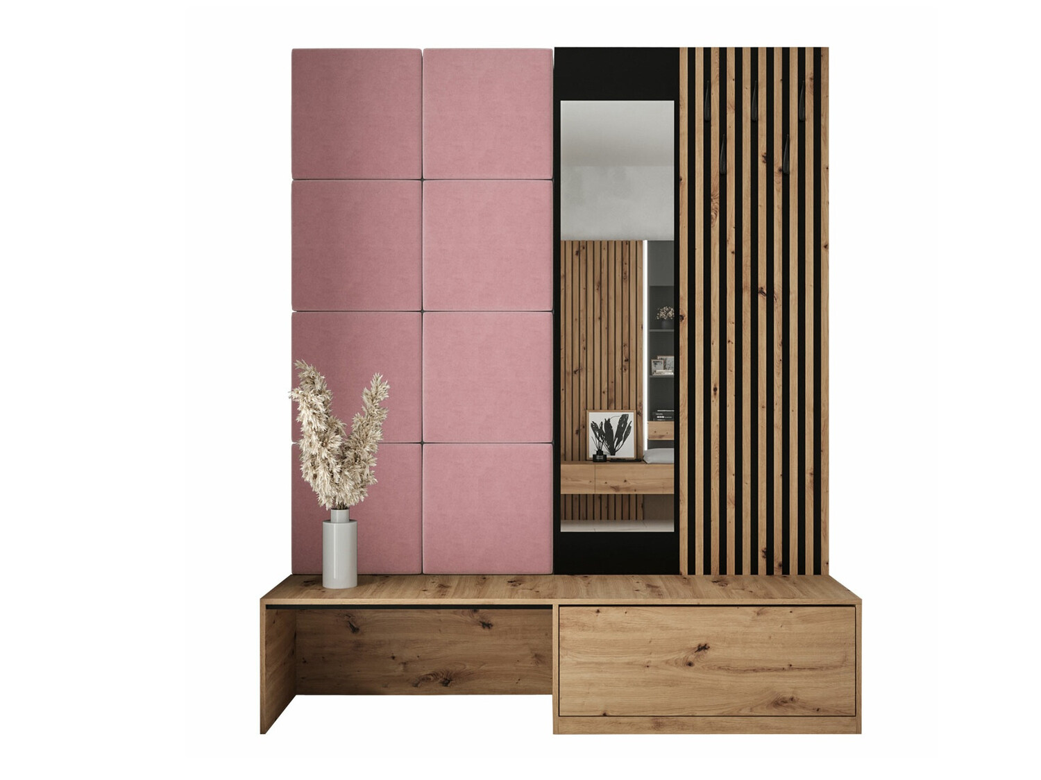 Előszoba garnitúra Hartford 322 (Artisan tölgy + Manila 09)