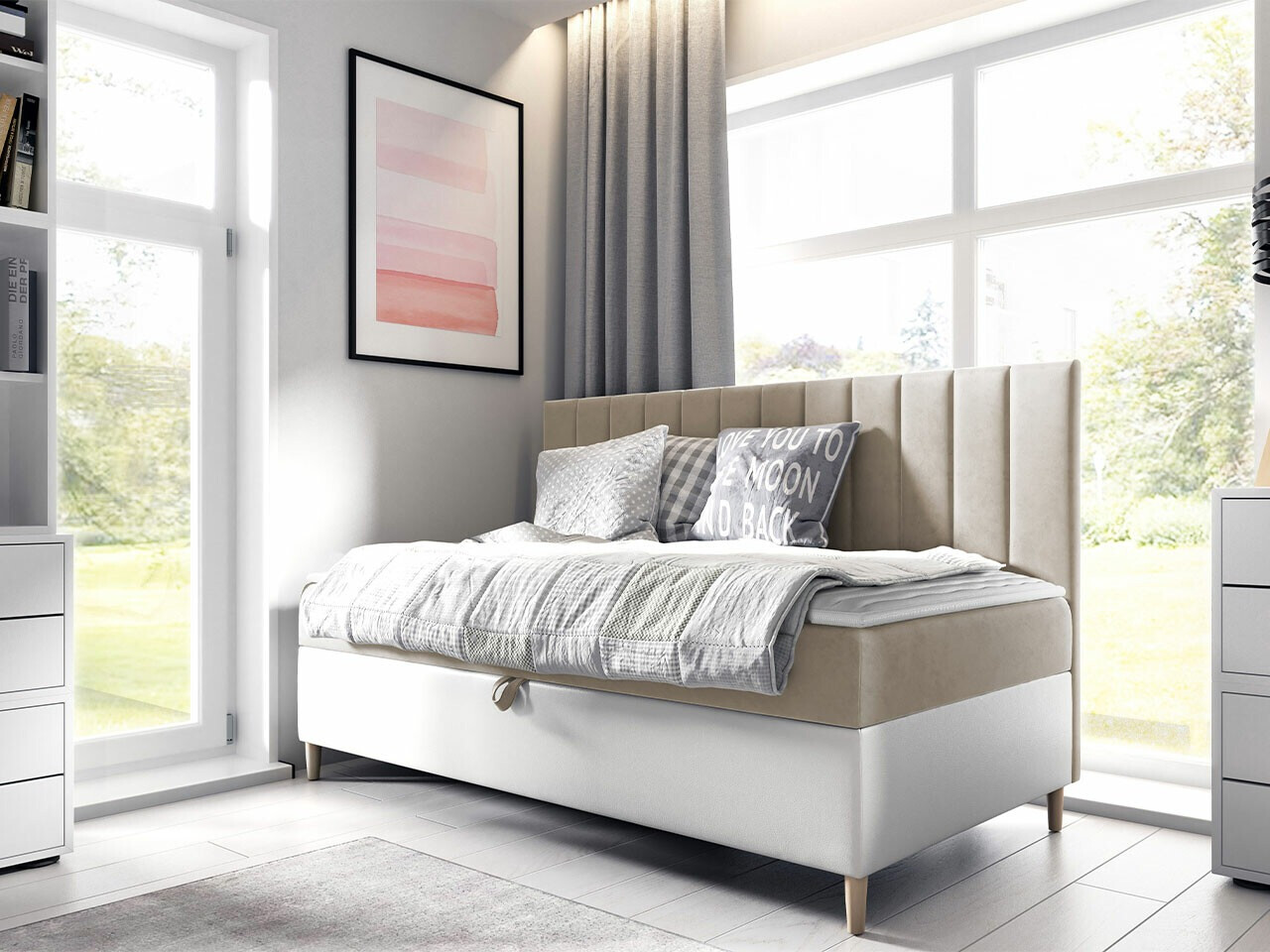 Kontinentális ágy Lucus I (Soft 017 + Fresh 1)