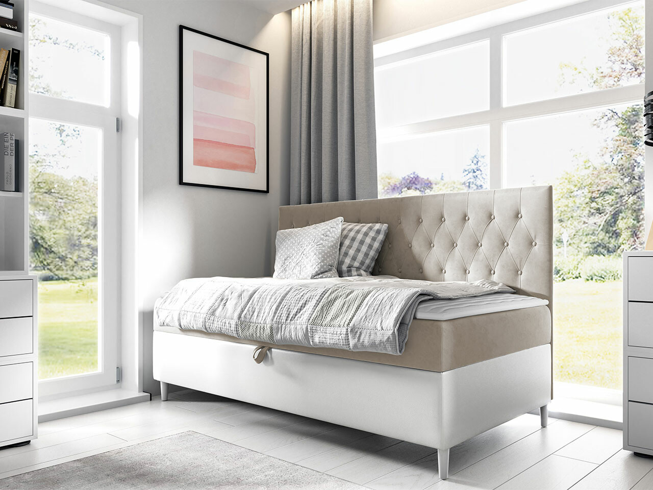 Kontinentális ágy Lucus II (Soft 017 + Fresh 1)