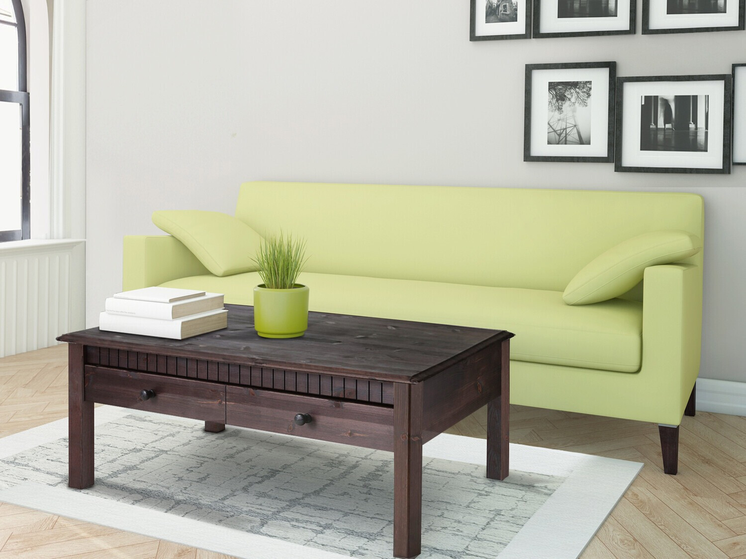 Dohányzóasztal Cavfelo 102 (Havana tölgy)