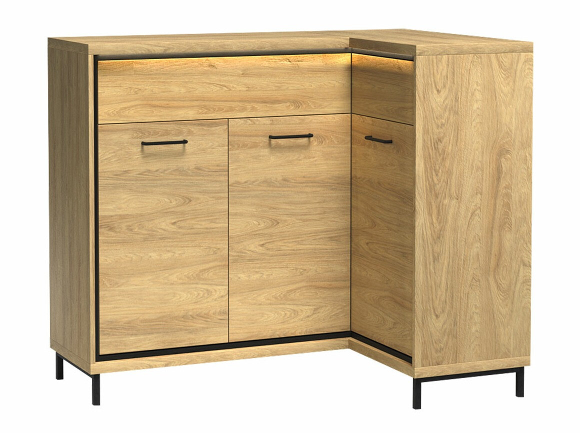 Sarok komód Etrmoni 106 (Világos fa)