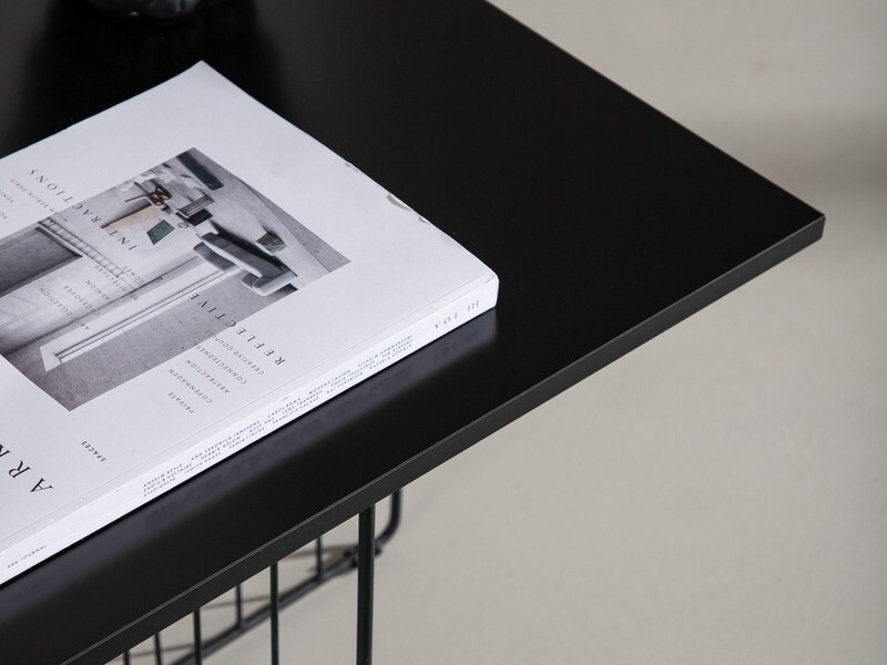 Dohányzóasztal Dallas 3226 (Fekete)