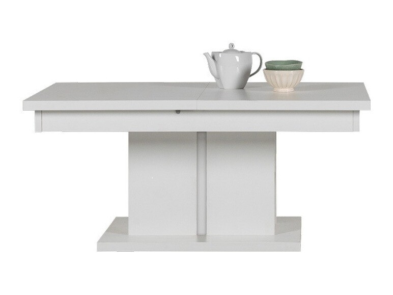 Kihajtható dohányzóasztal Nuremi 111 (Fehér)