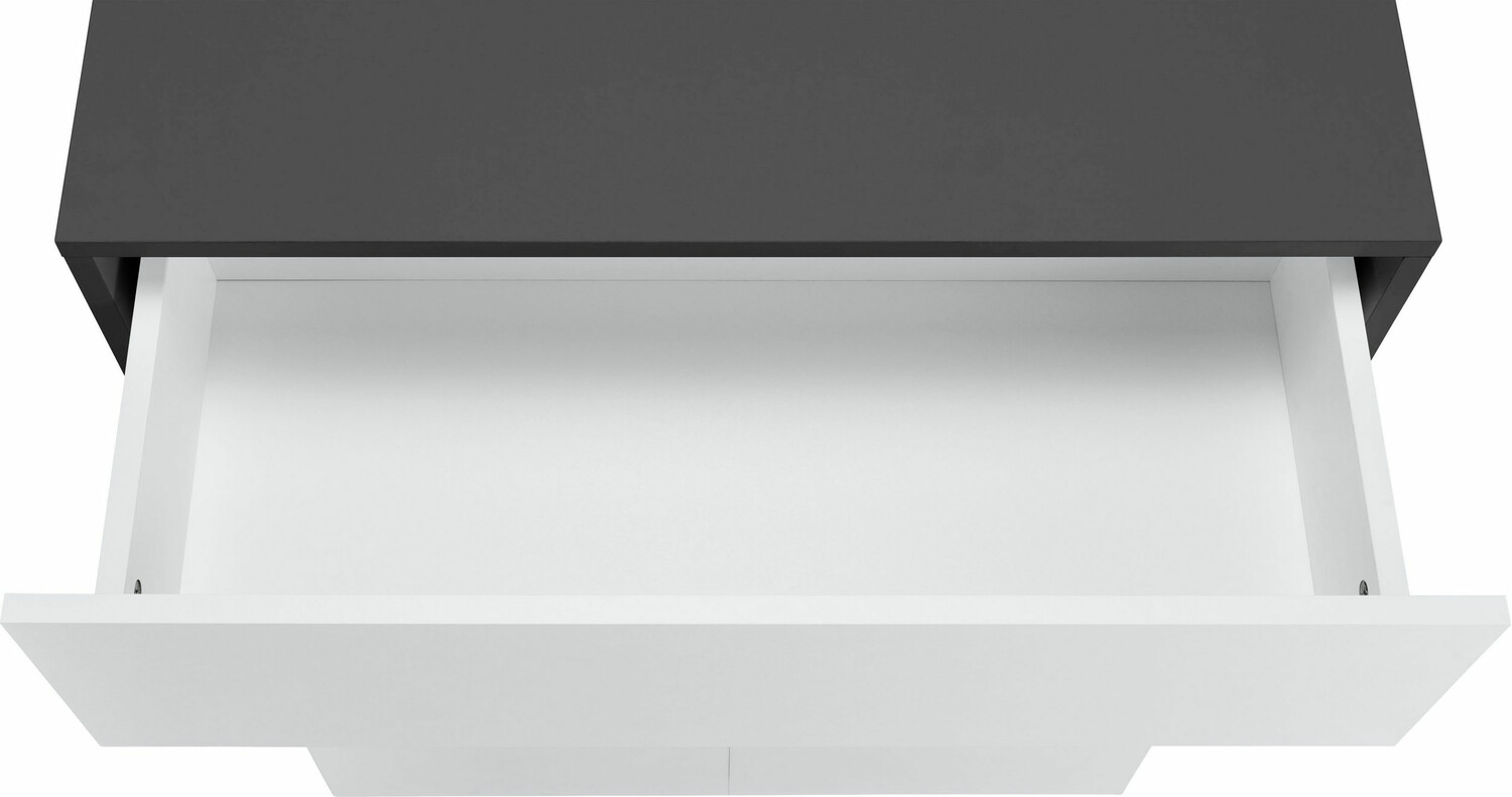 Álló fürdőszoba szekrény Soncamu 101 (Fehér + Antracit)