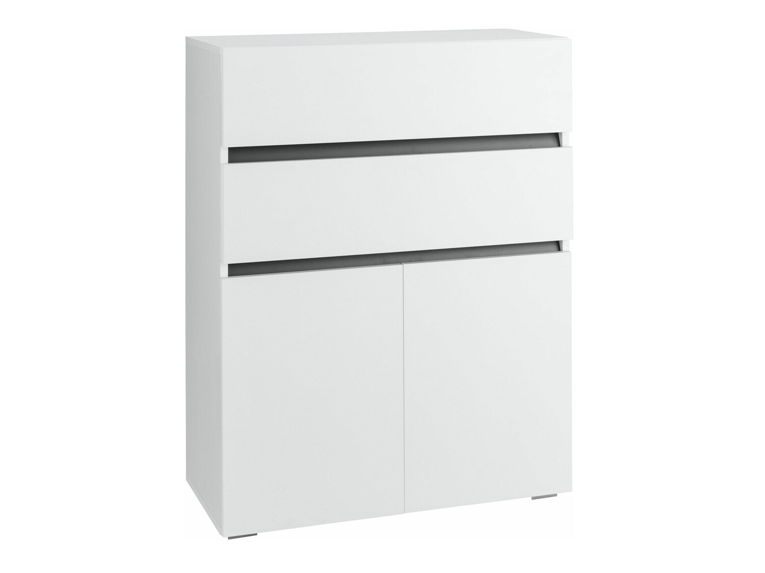 Beépített fürdőszoba szekrény Soncamu 101 (Fehér)